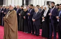 تعظیم محمد جولانی در مقابل پدرش+فیلم