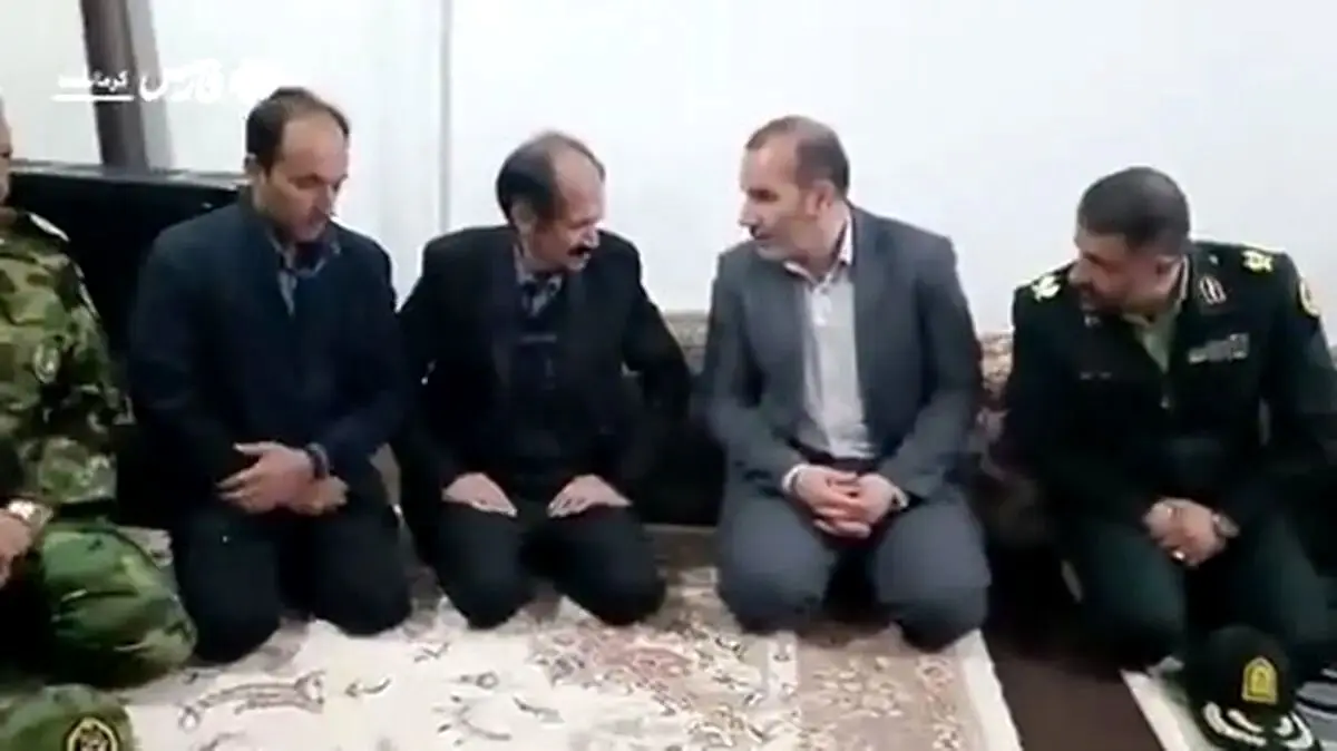 اظهارات وطن پرستانه پدر سجاد منصوری  پس از شهادت پسرش در پدافند هوایی ارتش + فیلم