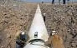  فیلم‌ تعرض به خط لوله انتقال آب به یزد در شرق اصفهان

