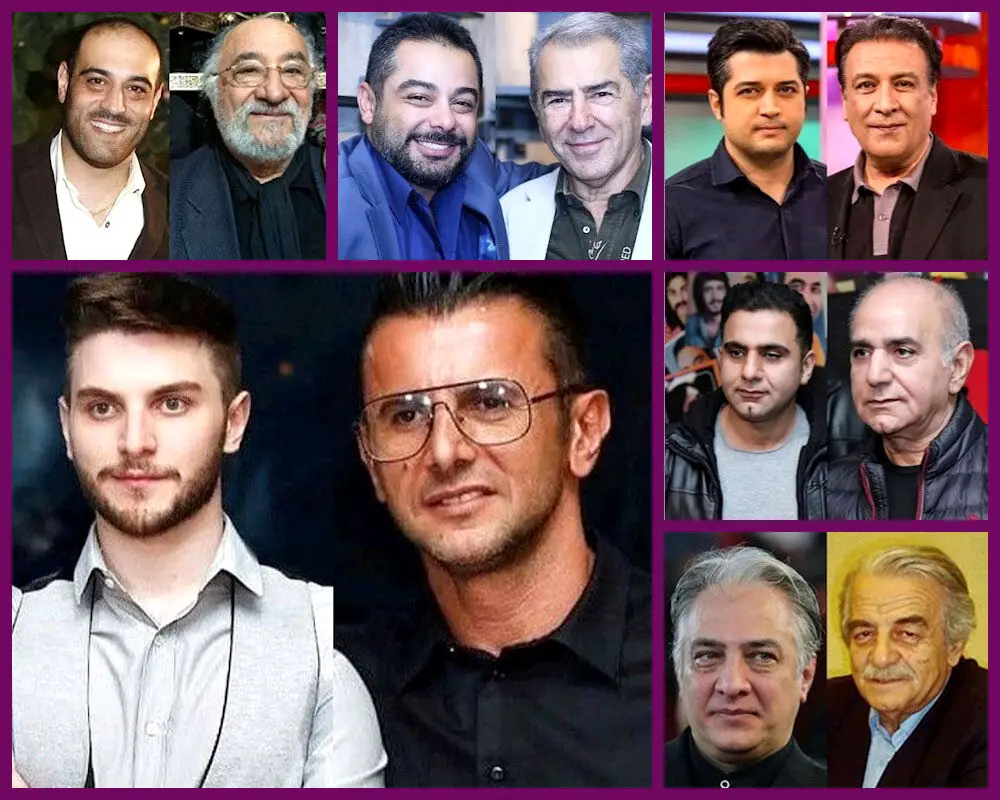 کدام هنرمندان باهم پدر و پسر هستند ؟+فیلم