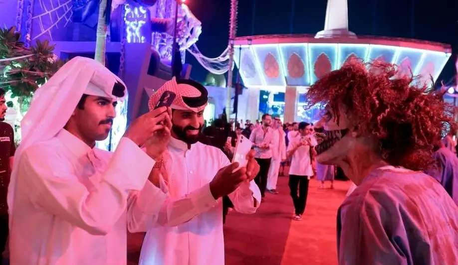 سعودی ها هالووین را جشن گرفتند + فیلم