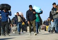 هجوم عجیب اتباع افغانستانی به  خیابان ستارخان تهران +فیلم بسته شدن‌خیابان