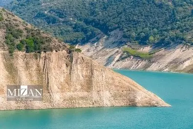 کمبود آب در بزرگترین سد مازندران