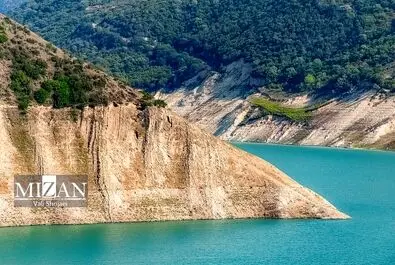 کمبود آب در بزرگترین سد مازندران