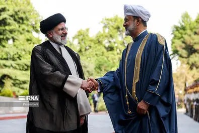 سلطان عمان در تهران
