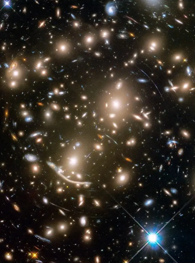 در تصویر امروز ناسا چه می‌بینیم؟/خوشه کهکشانی آبل