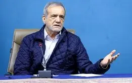 دیدار پزشکیان با پوتین در مسکو +عکس