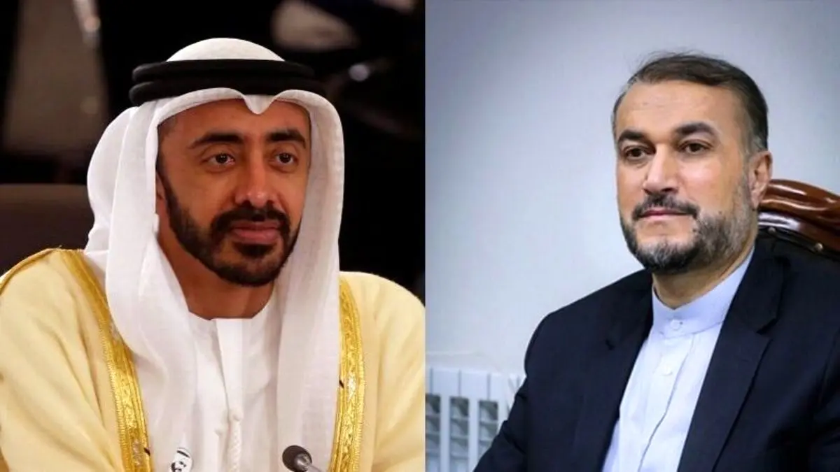 گفتگوی تلفنی وزیران خارجه ایران و امارات درباره برجام
