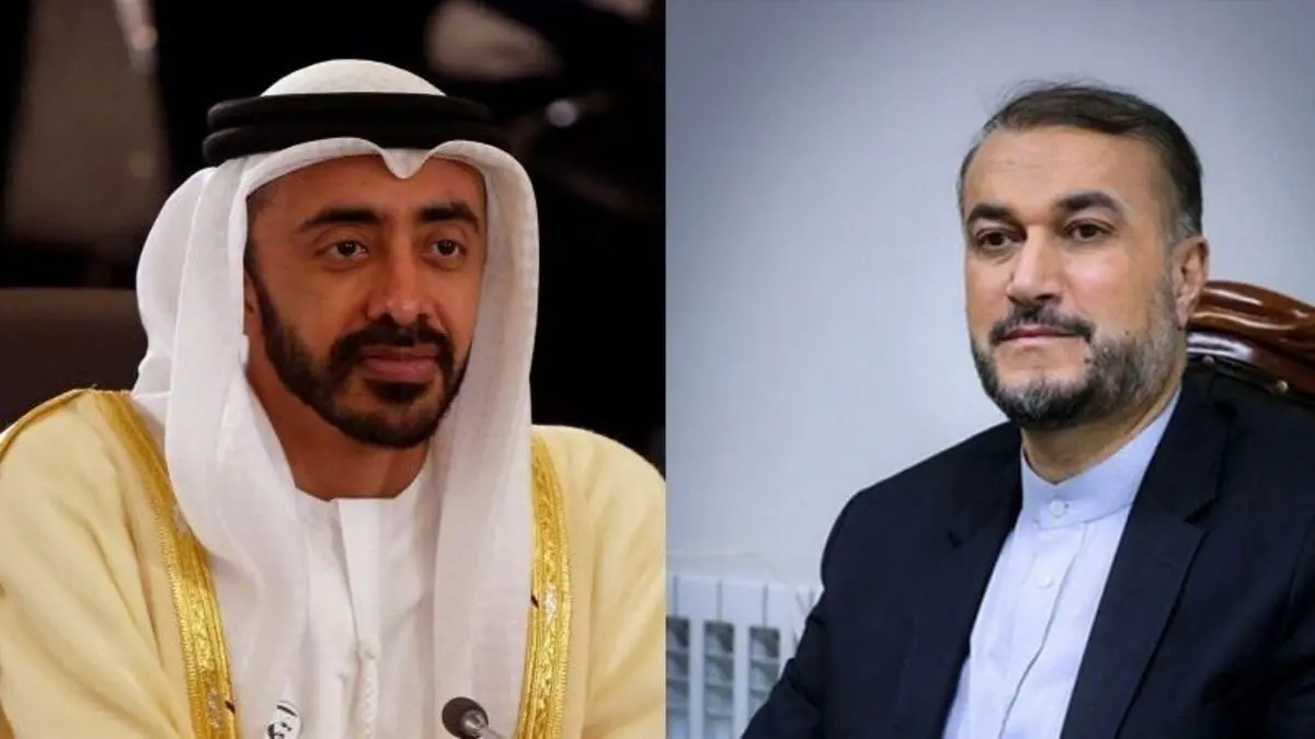 گفتگوی تلفنی وزیران خارجه ایران و امارات درباره برجام