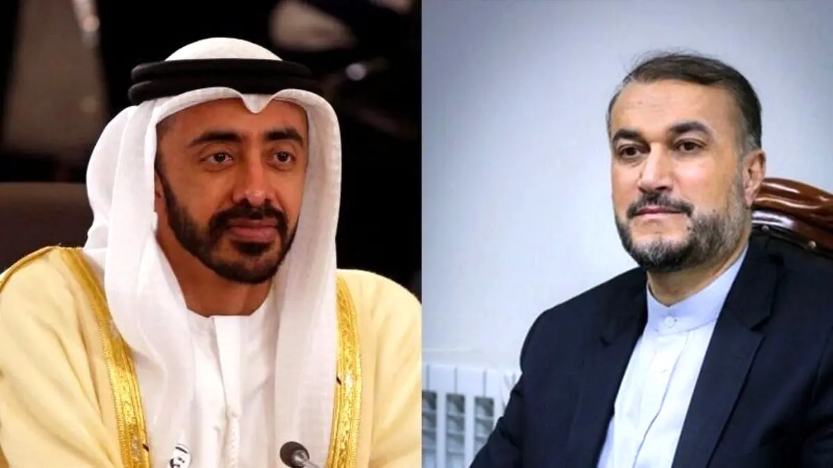 گفتگوی تلفنی وزیران خارجه ایران و امارات درباره برجام