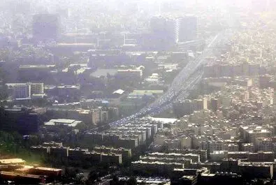  گرد و غبار شدید تهران را تیره کرد