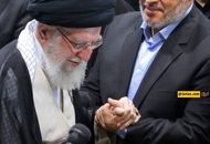 تصویر یکی از رهبران ترورشده حماس در کنار رهبر انقلاب

