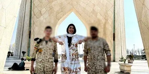 واکنش‌ها به عکس جنجالی بلاگر روس در میدان آزادی