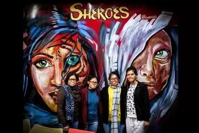 کافه قربانیان اسیدپاشی