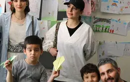 بازیگران سریال تاسیان در موسسه محک + عکس