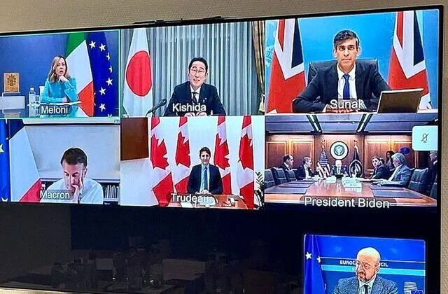  بیانیه گروه ۷ علیه ایران در ارتباط با اسرائیل
