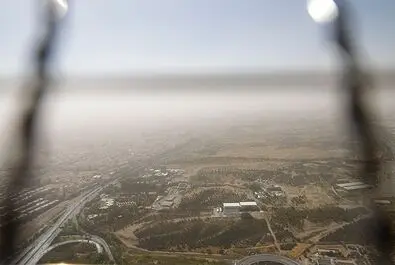  گرد و غبار شدید تهران را تیره کرد