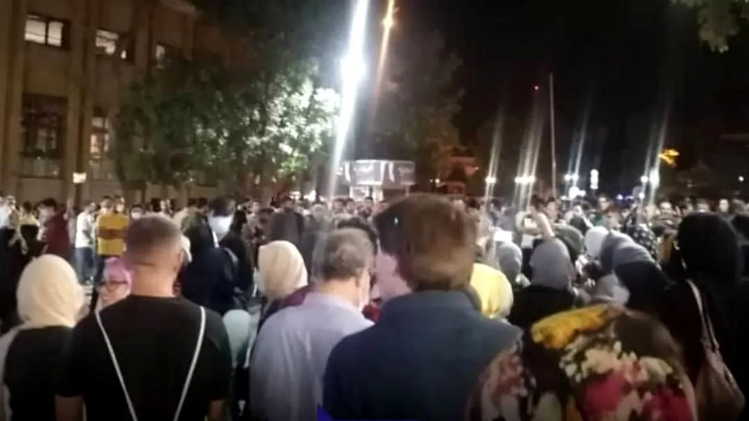 همدانی‌ها با چه شعاری آب خواستند؟