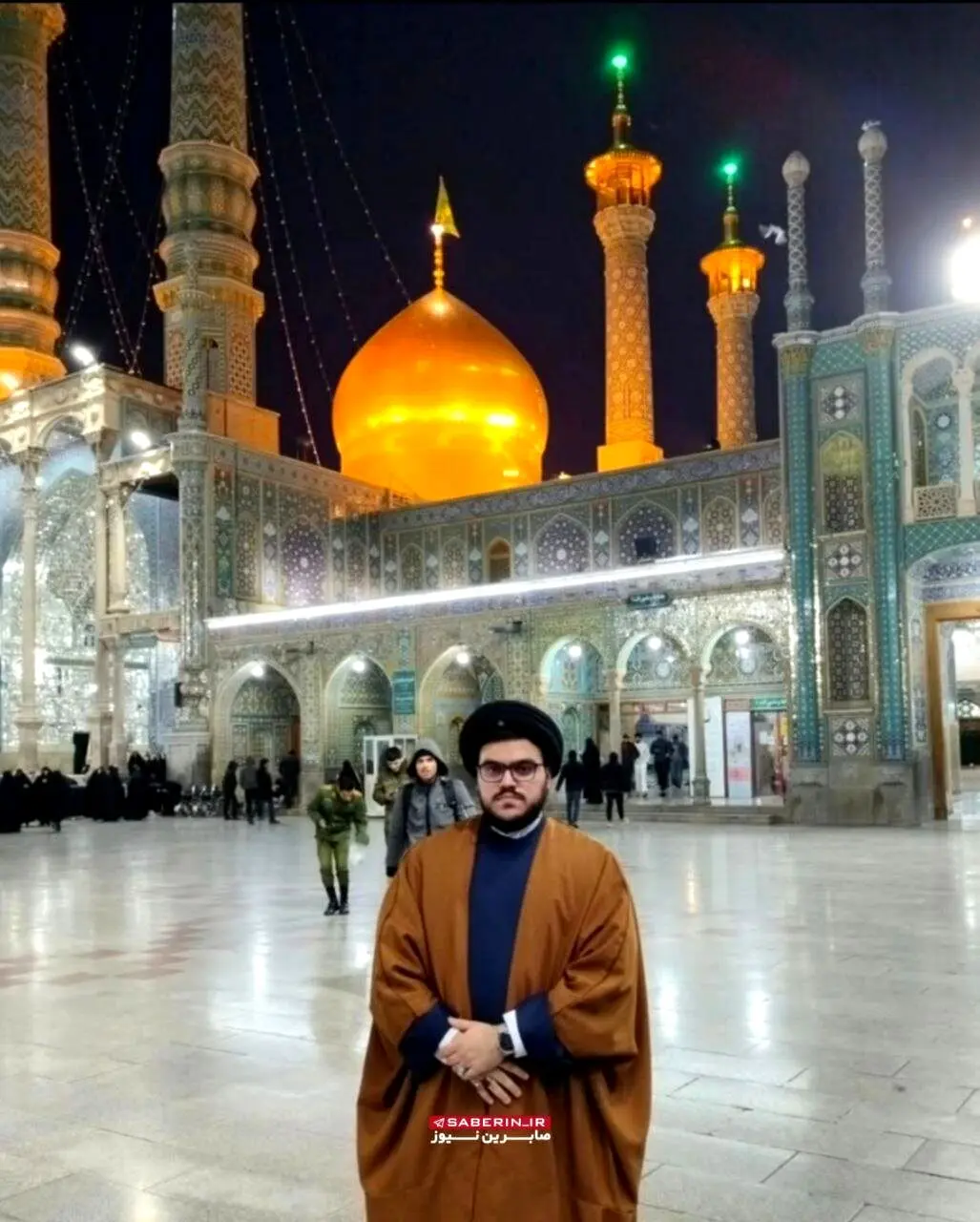 حضور فرزند حسن نصرالله در دیدار امروز با رهبر انقلاب + عکس