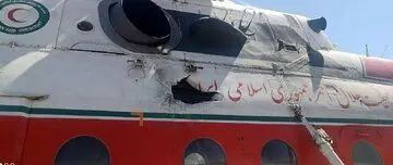 دلیل حادثه سقوط بالگرد هلال‌احمر اعلام شد 