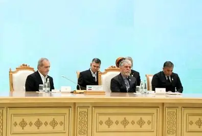 مسعود پزشکیان در اجلاس مختوم‌قلی