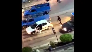 واکنش پلیس به فیلم تیراندازی در چالوس