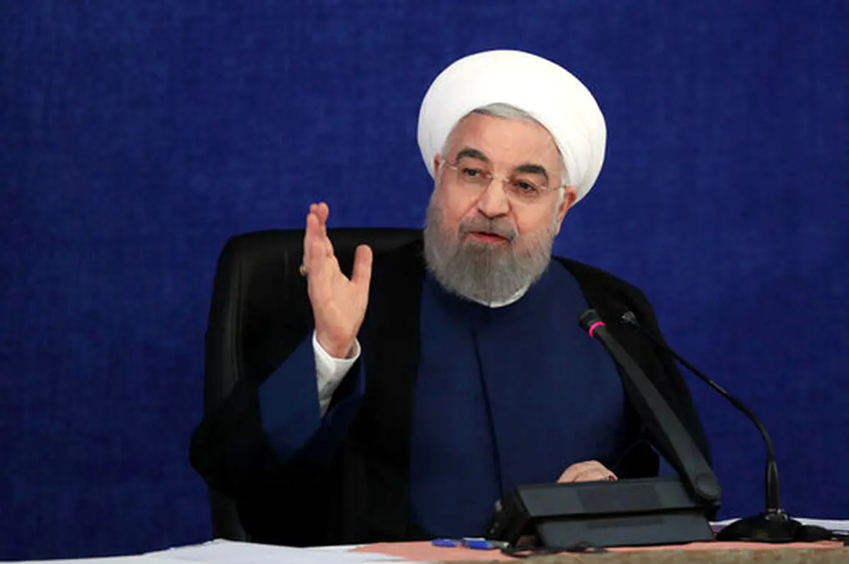 عیادت روحانی از نوبخت در بیمارستان+عکس