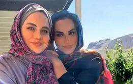 گریم سنگین خواهر نرگس آبیار در بامداد خمار+عکس