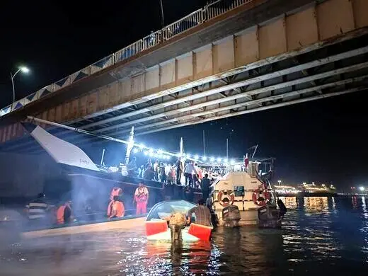 بقایای جنگی برای لنج گردشگری در خرمشهر حادثه آفرید
