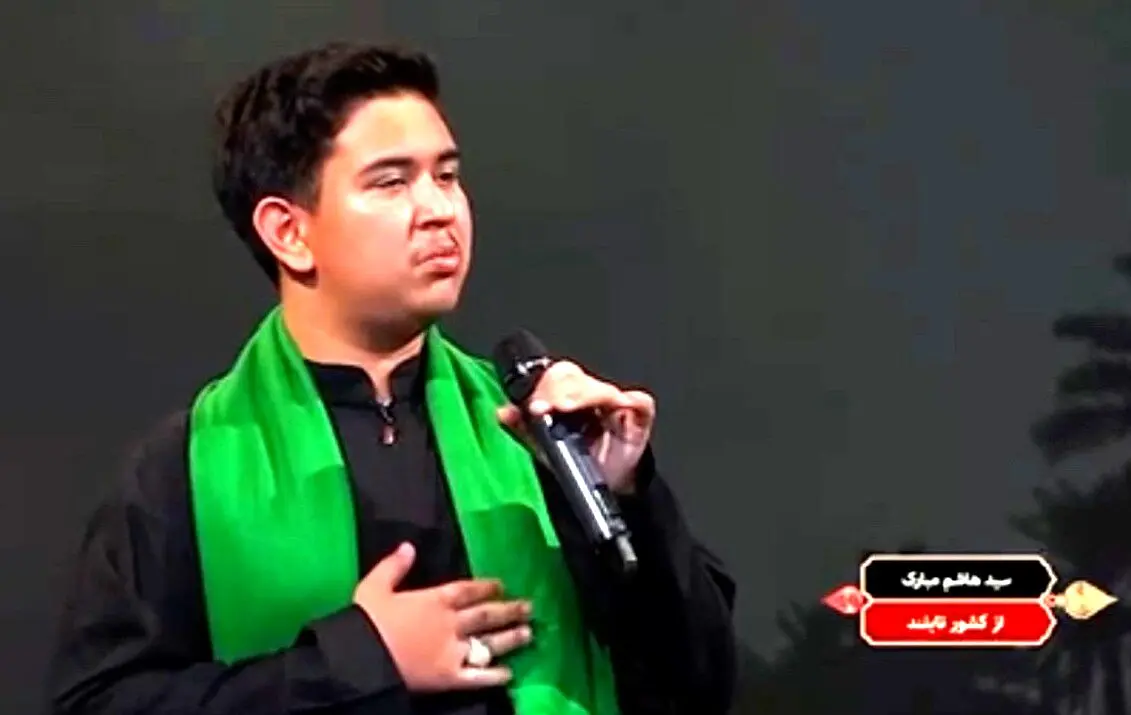 مداحی جالب نوجوان تایلندی در هیات + فیلم