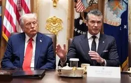 وزیر جنگ آمریکا زمان پایان جنگ با ایران را اعلام کرد