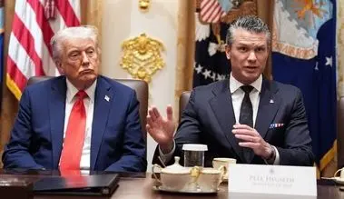 وزیر جنگ آمریکا زمان پایان جنگ با ایران را اعلام کرد