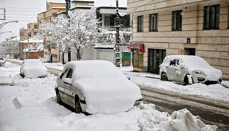 اعلام زمان اولین بارش برف در تهران