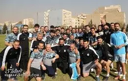 سورپرایز وریا غفوری در تمرین استقلال +عکس