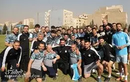 سورپرایز وریا غفوری در تمرین استقلال +عکس