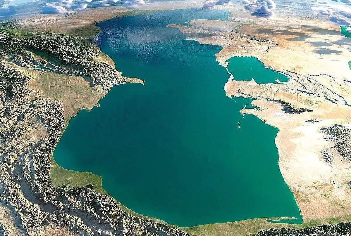 دریای خزر ناپدید می شود؟/ پسروی وحشتناک آب دریای مازندران + فیلم