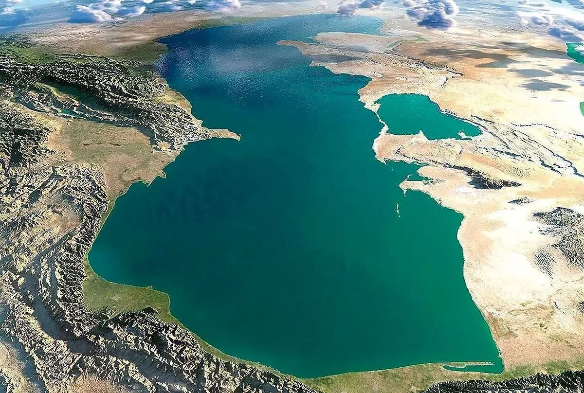 دریای خزر ناپدید می شود؟/ پسروی وحشتناک آب دریای مازندران + فیلم