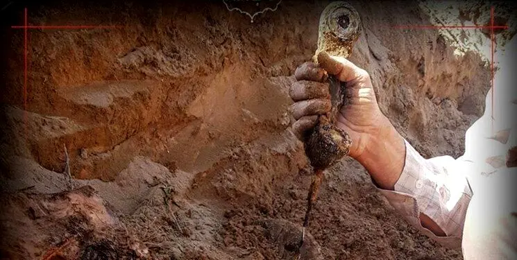 پیکر شهید دفاع مقدس با دست و پای بسته کشف شد!
