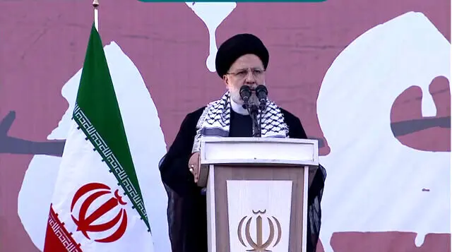 تجمع مردم تهران در میدان فلسطین / رئیسی در میدان انقلاب: پایان رژیم صهیونیستی آغاز شد +عکس

