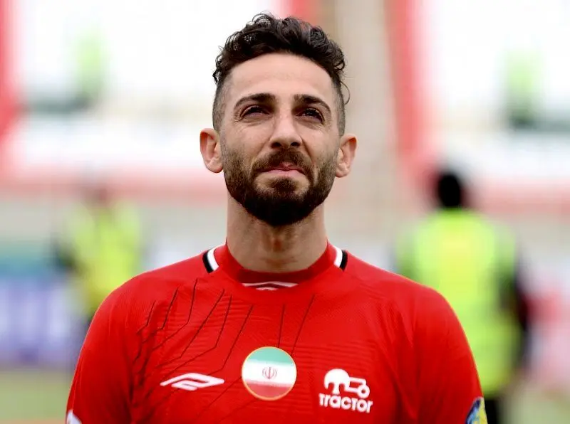 پست جنجالی مهدی عبدی بعد از جدایی از پرسپولیس و پیوستن به تراکتور +عکس
