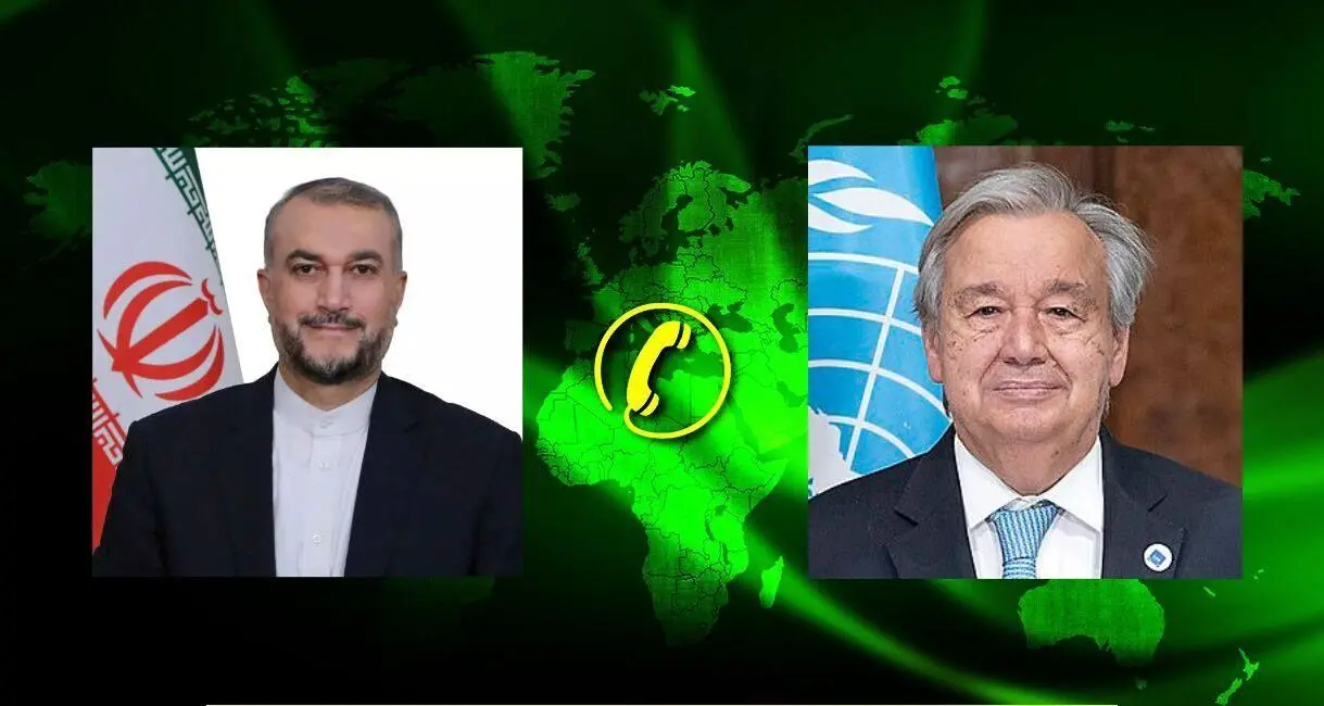 نامه امیرعبداللهیان در پی اقدام تروریستی اخیر رژیم اسرائیل در سوریه به گوترش

