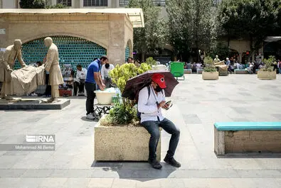 هوای تهران - گرما در تهران