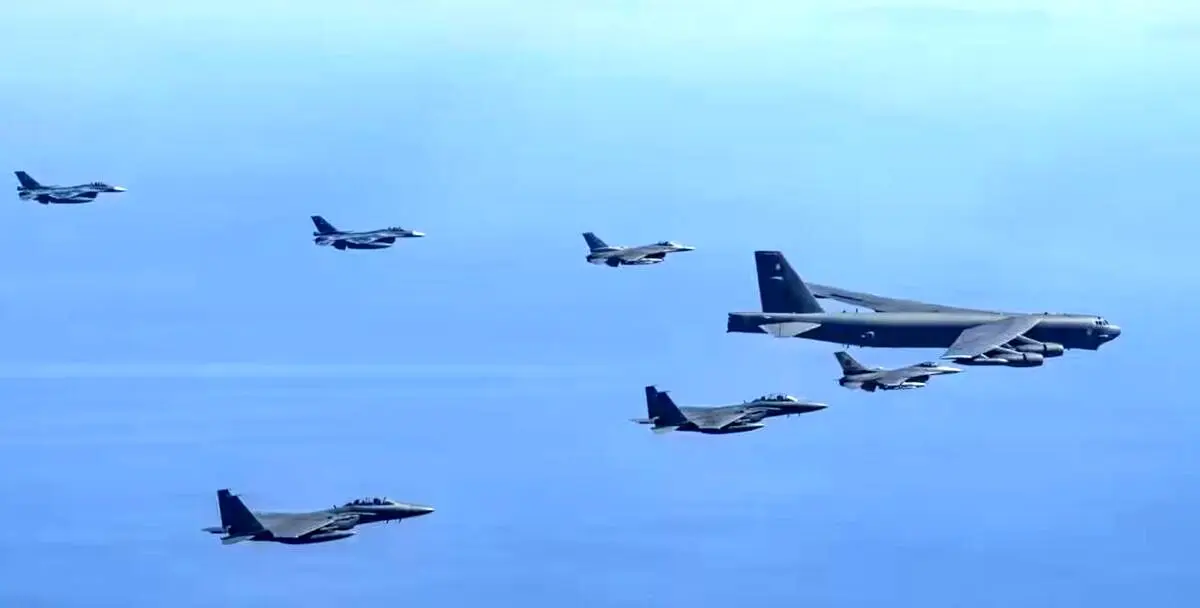 اولین رزمایش هسته‌ای آمریکا در کره جنوبی