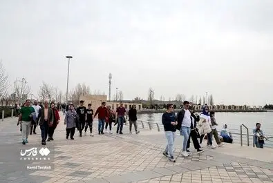 دریاچه چیتگر در ایام نوروز