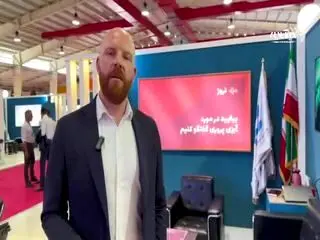 فارسی حرف زدن جالب یک مقام نروژی در تهران +فیلم