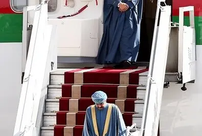 سلطان عمان در تهران