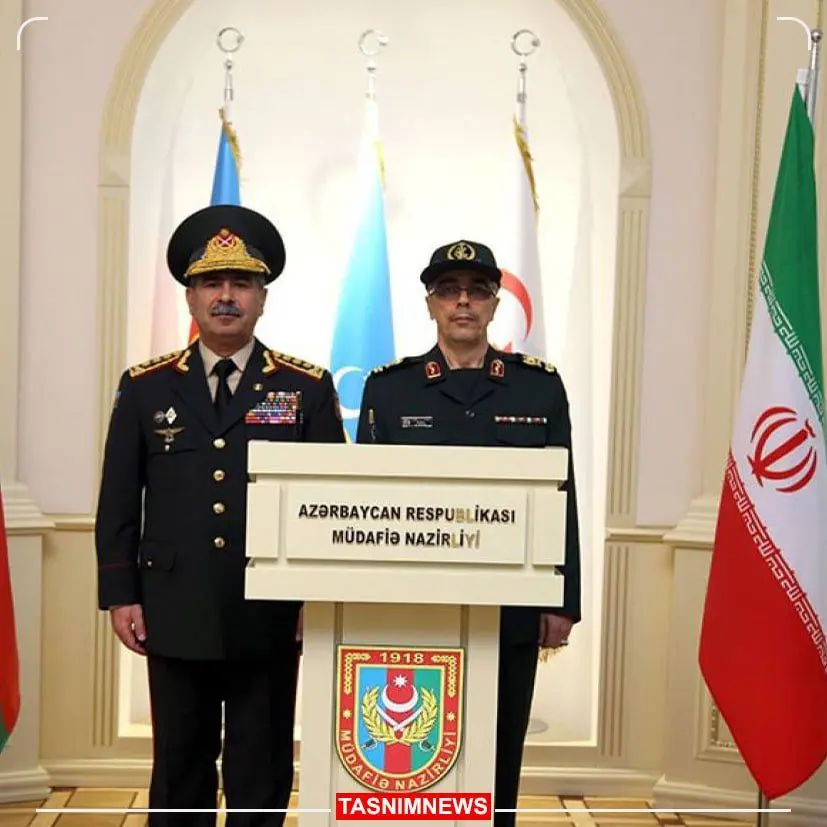 تماس فوری تلفنی سرلشکر باقری با وزیر دفاع آذربایجان