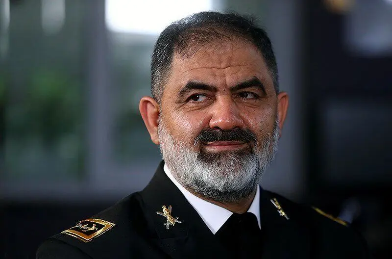 خبر فرمانده نیروی دریایی ارتش از عقب راندن نیروی آمریکایی
