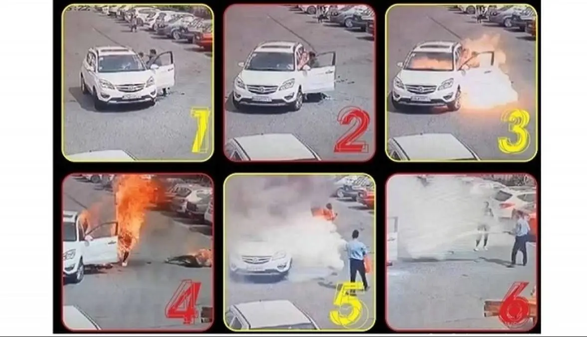 اعترافات هولناک برادری که خواهرش را در خودرو چانگان به آتش کشید + فیلم