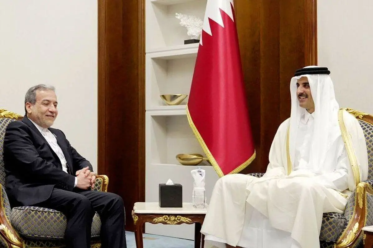 توییت مهم عراقچی درباره سفر امیر قطر به تهران 